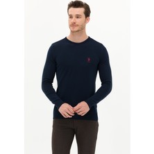 U.S. Polo Assn. Erkek Lacivert Triko Kazak 50253443-VR033