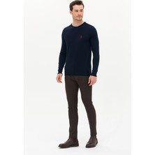 U.S. Polo Assn. Erkek Lacivert Triko Kazak 50253443-VR033