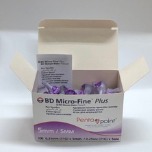 Bd Micro-Fine 5 MMX100 Insülin Iğne Ucu