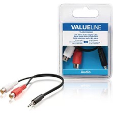 Valueline Stereo Ses Kablosu 3,5 mm Erkek  2x Rca Dişi 0.20 M S