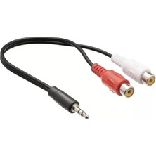 Valueline Stereo Ses Kablosu 3,5 mm Erkek  2x Rca Dişi 0.20 M S