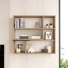 L'occi Concept Leena Duvar Rafı Kitaplık Kapaklı Sepet La5-S