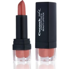 Cocosh She Beauty Lipstick Ruj 01 Furry, Kremsi Formül, Saten Görünüm, Orta-Tam Kapatıcılık