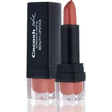 Cocosh She Beauty Lipstick Ruj 01 Furry, Kremsi Formül, Saten Görünüm, Orta-Tam Kapatıcılık