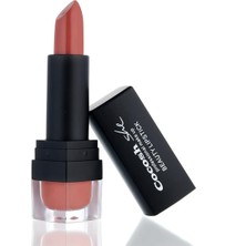 Cocosh She Beauty Lipstick Ruj 01 Furry, Kremsi Formül, Saten Görünüm, Orta-Tam Kapatıcılık