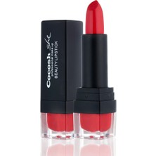 Cocosh She Beauty Lipstick Ruj 02 Pomegranate, Kremsi Formül, Saten Görünüm, Orta-Tam Kapatıcılık