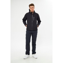 Orange Safety Softshell Mont Ceket