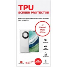 Wrapsol Huawei Mate 60 Pro Ön, Arka ve Yan 360 Derece Tam Kaplama Tpu Film