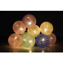 Orbus Koton Top LED Işık 10 Adet Pilli