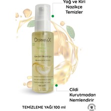 Derminix Yüz Temizleme Yağı, Bubble Yüz Temizleme Köpüğü, Çift Aşamalı Temizlik Face Cleanser