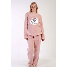 Vienetta Kadın Welwelsoft Uzun Kol Pijama Takım
