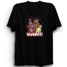 The Fame Five Nights At Freddy's, 5naf, Fnaf, Celebrate, Oyun, Game Tişört