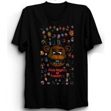 The Fame Five Nights At Freddy's, 5naf, Fnaf, Freddy Fazbear And Characters, Oyun, Game Tişört