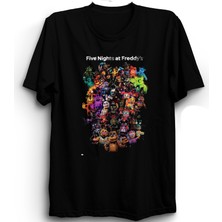 The Fame Five Nights At Freddy's, 5naf, Fnaf, All Characters, Oyun, Game Tişört