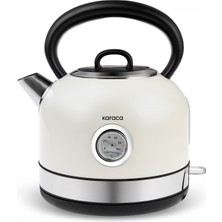 Karaca Retro 2202 Su Isıtıcısı Kettle Krem 2200W