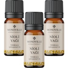 Monoville Monoville Nioli Uçucu Yağı 3'lü Set %100 Saf ve Dağol 3 x 10 ml