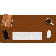 Modica Lindos - Deri Mat, Masa Pedi, Büyük Mouse Pad, Ofis Için Mat, Su Geçirmez Mat, Ofis ve Ev Için Deri Pedi, Gaming Masa Matı, Masaüstü Için Masa