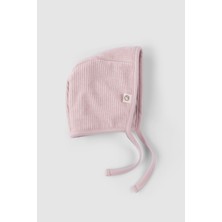 Little Gusto Pembe Fitilli Kadife Bebek İngiliz Şapka Kız Çocuklar İçin Şık Aksesuar