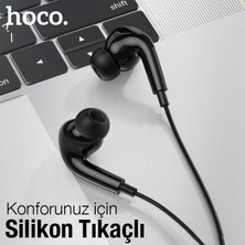 Hoco M101 Pro Crystal Type-C Kulakiçi Mikrofonlu Kablolu Kulaklık