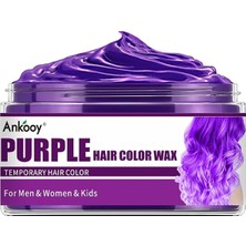 Ankooy Mor Saç Renklendirici Ve Şekillendirici Wax 80gr