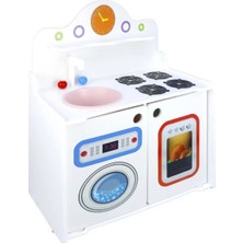 Edutoys Ahşap Mini Mutfak Köşesi