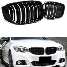 S-Dizayn Bmw 3 Serisi Gt F34 Gt Ön Panjur Böbrek Parlak Siyah Piano Black M3 Model 2012-2017