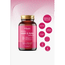 Vitanil's Nutrition Revival Hair-Nail Kapsül, Saç Vitamini Kolajen Keratin Biotin, Isırgan Atkuyruğu Eks. B5-B6-C-E Vita