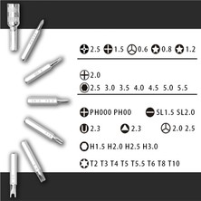 Yunxitrade 40'ı 1 Arada S2 Hassas Onarım Aletleri Tornavida Seti (Yurt Dışından)