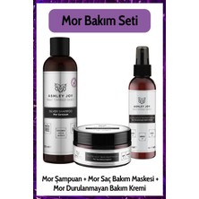 Platin,Sarı Saçlara Özel Turunculaşma Karşıtı Keratin,Aminoasit Kompleksi İçeren 3lü Bakım Seti