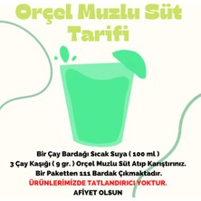 Orçel Muzlu Süt Aromalı İçecek Tozu Oralet 1000 gr