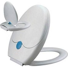 Lider Çocuk Adaptörlü Klozet Kapağı Beyaz