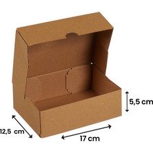 Packanya 17x12,5x5,5-25 Adet Kesimli Kutu - Internet ve Kargo Kutusu