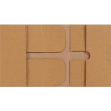 Packanya 17x12,5x7,5-200 Adet Kesimli Kutu - Internet ve Kargo Kutusu
