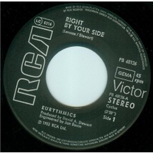 Eurythmics – Right By Your Side 45LİK Plak