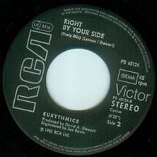 Eurythmics – Right By Your Side 45LİK Plak