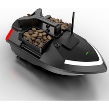 Top Geek 500M Uzaktan Kumandalı Balık Yemi Teknesi - Siyah (Yurt Dışından)