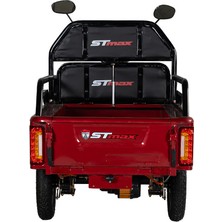 St Max Gf 200 Elektrikli Moped Kırmızı