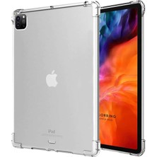 FUJİMAX Apple iPad Pro 11 2022 4.nesil M2 Çipli Kılıf Köşeler Antişoklu Darbe Emici Özellikli Süper Gard Silikon (Model A2759,A2435,A2761)