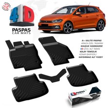 S-Dizayn Vw Polo 6 4d Havuzlu Paspas 2017-2021 A+Kalite