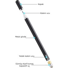 Happycase Dokunmatik Stylus Kalem Pen 142 - Beyaz