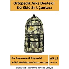 Pastimore Ortopedik Konfor Modeli Büyük Boy Çok Gözlü Seyahat Spor Dağcı Kamp Bölmeli Outdoor Sırt Çantası