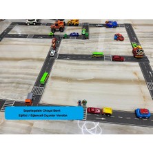 Sepetegelsin Otoyol Bant Eğitici ve Eğlenceli Yol Yapım Şerit Oyun Bandı Eğitici Oyuncak