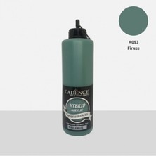 Cadence Hybrıd Akrilik Multısurfaces H-093 Firuze Renkli 500 ml Sanatsal Malzeme