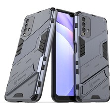 Seniee Xiaomi Redmi 9t Destek Standlı Darbeye Dayanıklı Telefon Kılıfı (Yurt Dışından)