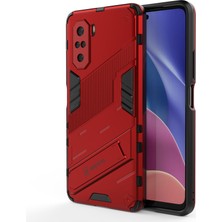 Seniee Xiaomi Redmi K40/K40 Pro Destek Standlı Darbeye Dayanıklı Telefon Kılıfı (Yurt Dışından)