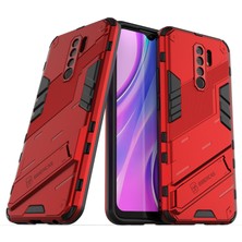 Seniee Xiaomi Redmi 9 Destek Standlı Darbeye Dayanıklı Telefon Kılıfı (Yurt Dışından)