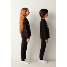 Penti Çocuk Wonderful Kid Slogan Baskılı Pijama Takımı