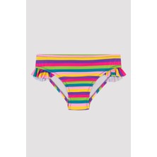 Penti Kız Çocuk Dondurm Desenli Halter Bikini Takımı