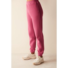 Penti Fuşya Yüksek Bel Içi Şardonlu Basic Jogger