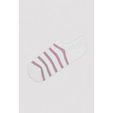Penti Parlak Çizgili 2li Sneaker Çorabı